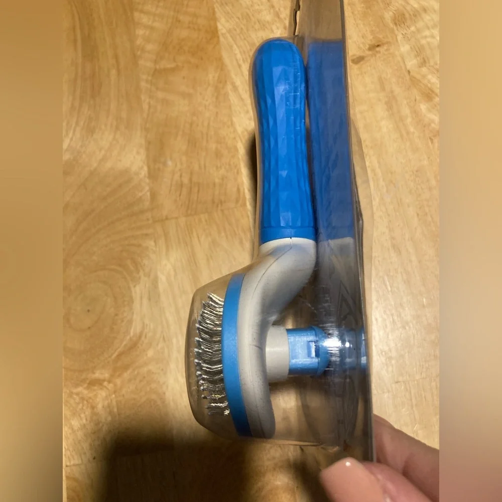 NWT Depets Self Cleaning Slicker Brush, Dog Cat Bunny